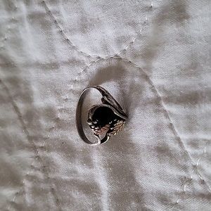 SS black hills gold ring